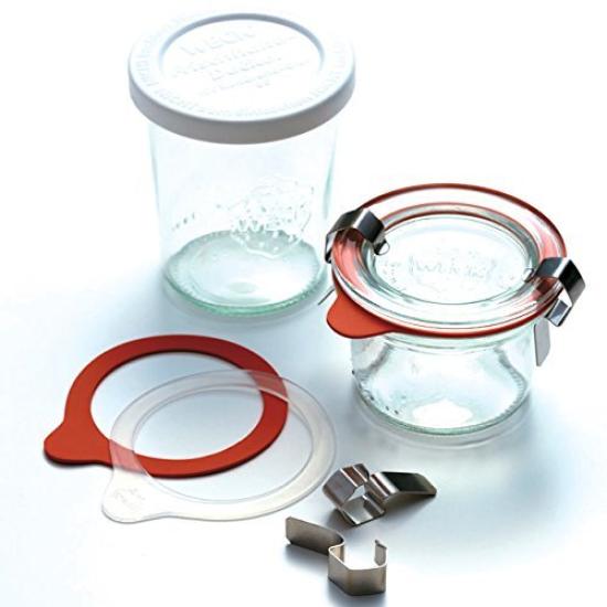 Weck Mold Shape Glass Canister M0LD145ML