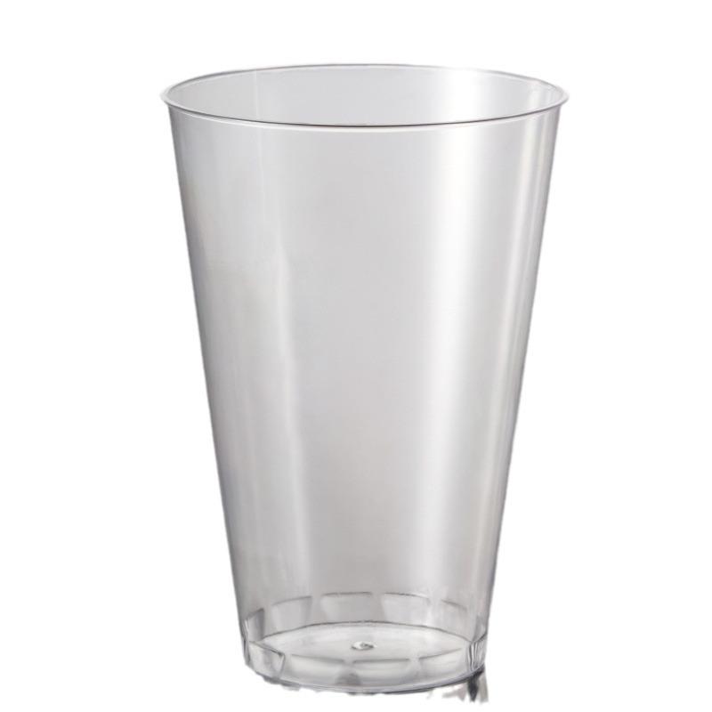 240ml Transparent Hard Plastic Aviation Cup with Customizable Logo