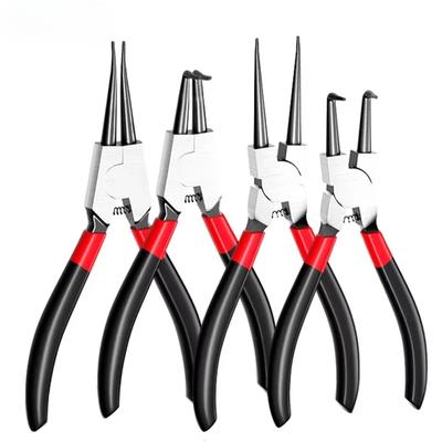 5-In Circlip Pliers,Needle Nose Pliers Retaining Ring Pliers for Removing Installing Puller Locking Rings Shafts