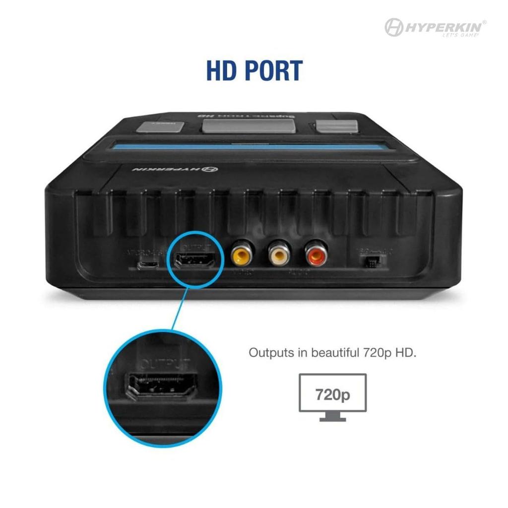 Hyperkin Supa RetroN HD Black Premium Retro Gaming Console (Model M06888-SB)
