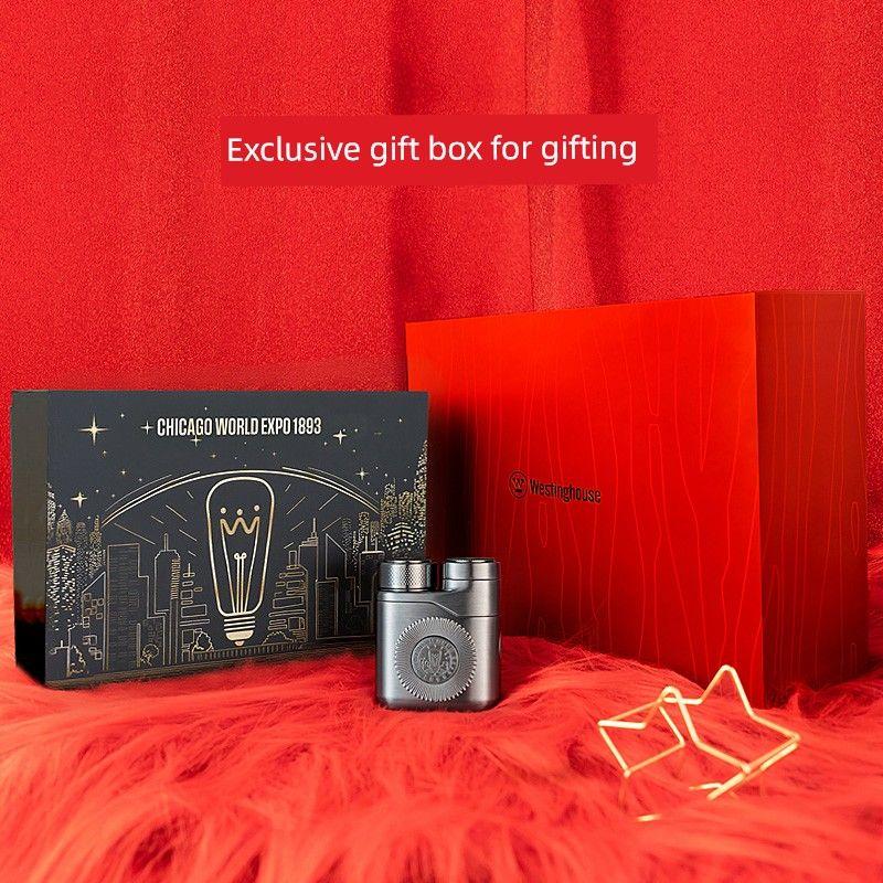 

Westinghouse Men s Electric Shaver Mini Portable Black Diamond Razor 2026 New Model 520 Gift Muyun Gray [Gift Box]