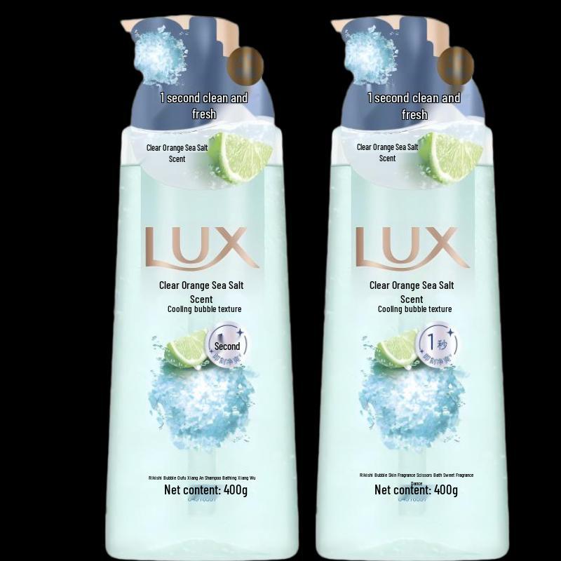 LUX Sea Salt Scent Bubble Refreshing Shower Gel
