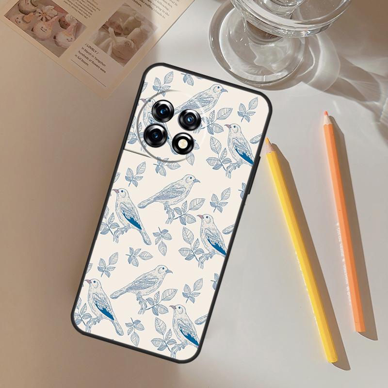 Birds Flock Funda For OnePlus 12 12R 13 R 11 9 10 Pro 8T 9RT 10T OnePlus Nord 4 CE 2 3 Lite N20 N30 Case