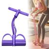 Bandas Elásticas de Resistência com Pedais e Pegas, Corda de Tensão Multifuncional Melhorada, Banda Elástica de Resistência para Yoga, Equipamento de Exercício em Casa para Treino de Corpo Inteiro
