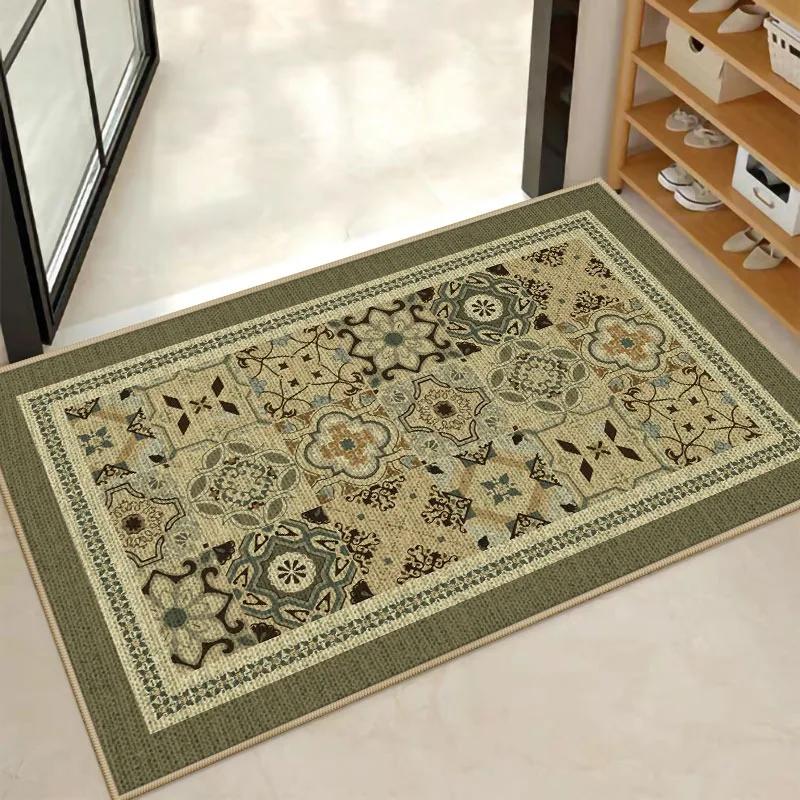 

Ковер в европейском стиле, с передовым ощущением, для гостиной, дивана, спальни, кабинета, кухни, придверный коврик, противоскользящий, современный, домашний декор, ковер 40x60cm(15x23 in)
