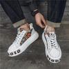 Fashion Brand Men's Shoes 2024 Summer Shoes Breathable Fashion Trend Shell Head Joker Trend Breathable Thick-soled Daddy Shoes