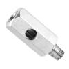 18in BSPT Oil Pressure Sensor Tee To NPT Adapter Stainless Steel Fitting for Turbo Supply Feed Line
