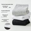 Zhuji Men's Summer Thin Mid-Calf Pure Cotton Sports Socks - Sweat-Absorbent, Odor-Resistant, Antibacterial, Ankle Length