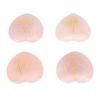4Pcs Thumb Worry Stones Rose Quartz Heart Shaped Palm Size Reiki Balancing Stones for Family