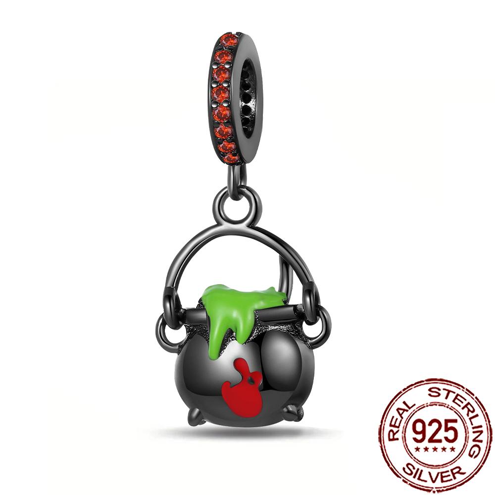 Gothic Charms Copper Halloween Nightmare Skull Skeleton Voodoo Doll Beads Fit Bracelet Necklace Diy Jewelry