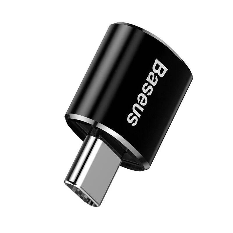 Adapter Baseus USB To USB Type-C 2,4A (Black)