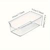 Multifunctional Transparent Storage Box - Durable Office Desk, Medicine and Other Storage Box, Home Storage Box