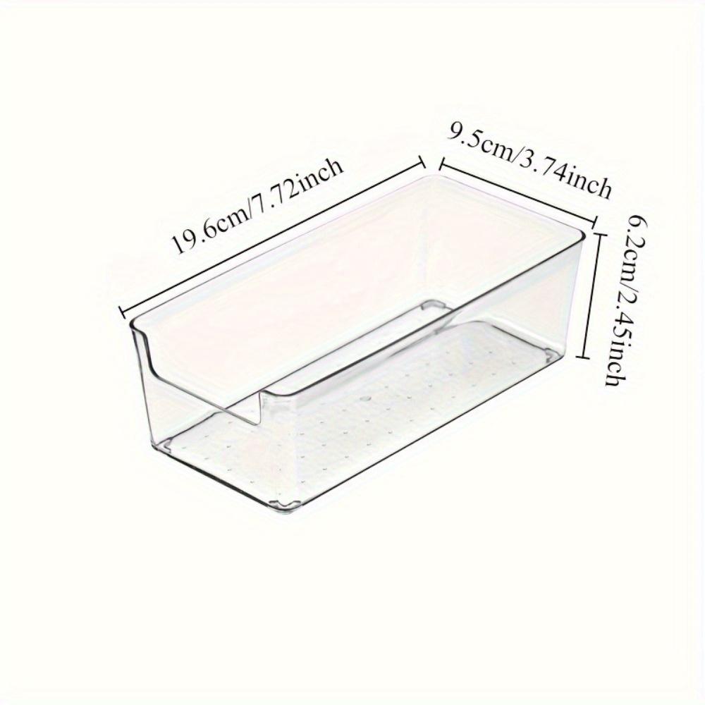 Multifunctional Transparent Storage Box - Durable Office Desk, Medicine and Other Storage Box, Home Storage Box