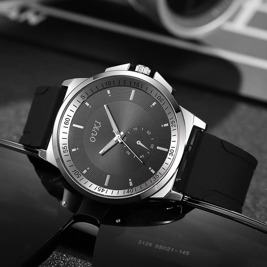 Ouki Men'S Watch Men'S Quartz Watch Men'S Watch Round Fashion Watch Men'S Watch