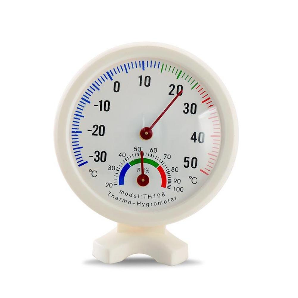 

1pc Bell-Shaped Analog Hygrometer Temperature Gauge Indoor Outdoor Wet Hygrometer Humidity Thermometer Temp Temperature Meter