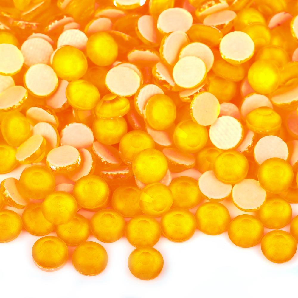 Weichen Imitation Austrian Hot Diamond, Neon Fluorescent Mocha Rubber Bottom Drill, Glass Crystal Sticker Diamond Nail Art Diy Clothing Accessories