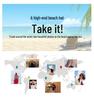 Women's Large Brim Straw Sun Hat for Summer Beach and Seaside Vacation, Anti-UV Protection