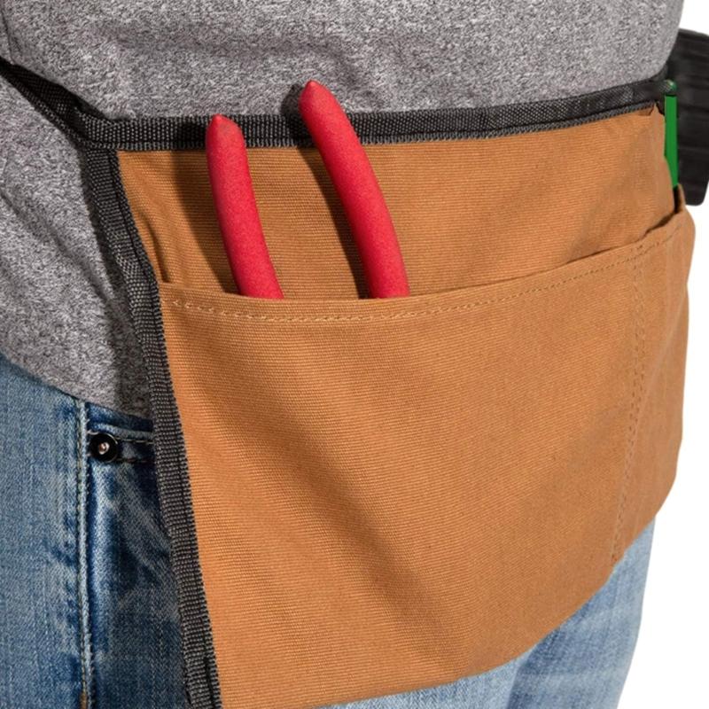 Tool Belt Pockets Tool Belts for Men Adjustable Tool Pouch Belt for Electrician Carpenter Work Apron Utility Belt