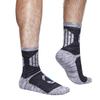 YUEDGE Dicke Sportsocken für die Arbeit und verstärktes Premium-Größenset Herren-Wandersocken, Strapazierfähig, Reißfest, Gepolstert, Baumwolle, 23-26cm, 5 Paar