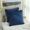 Square Shape Throw Pillow Covers Plush Material Decorative Pillow Cover  for Sofa Decor