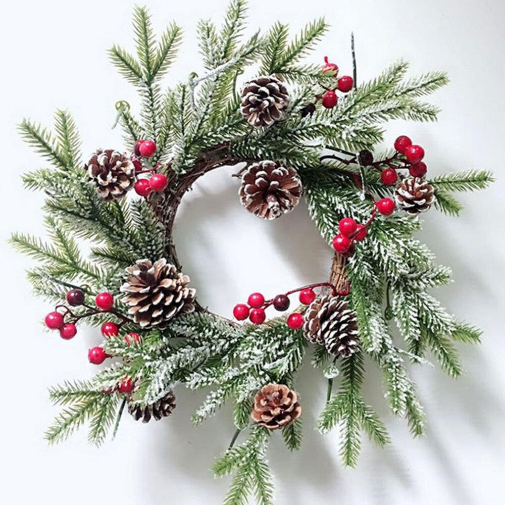 Rattan Wreath Dried Branch for DIY Thanksgiving Christmas Wreath