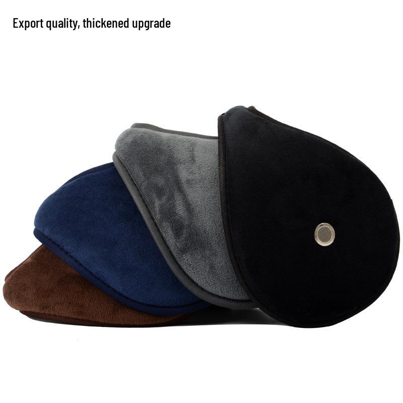 Korean Style Thickened Breathable Mesh Ear Muffs for Men and Women - Warm Outdoor Winter Ear Protectors