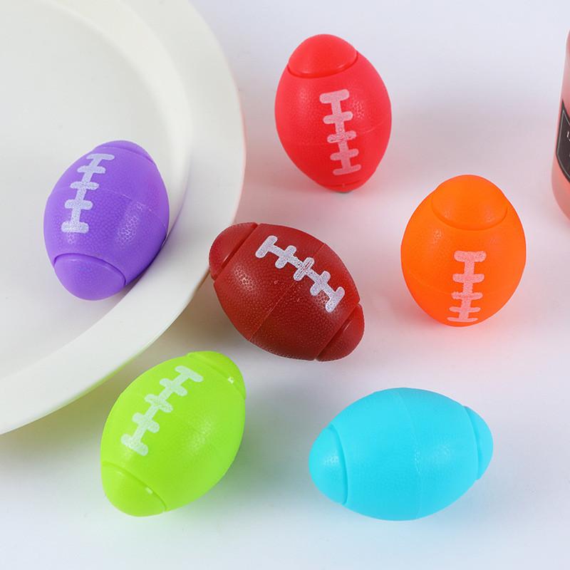 Gyroscope Spinner Rugby Decompression Toy Children Outdoor Play Gift