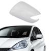1Pc Car Side Door Wing Rearview Mirror Cover Cap for Honda Fit/Jazz 2009 2010 2011 2012 2013 Left Right Unpainted White