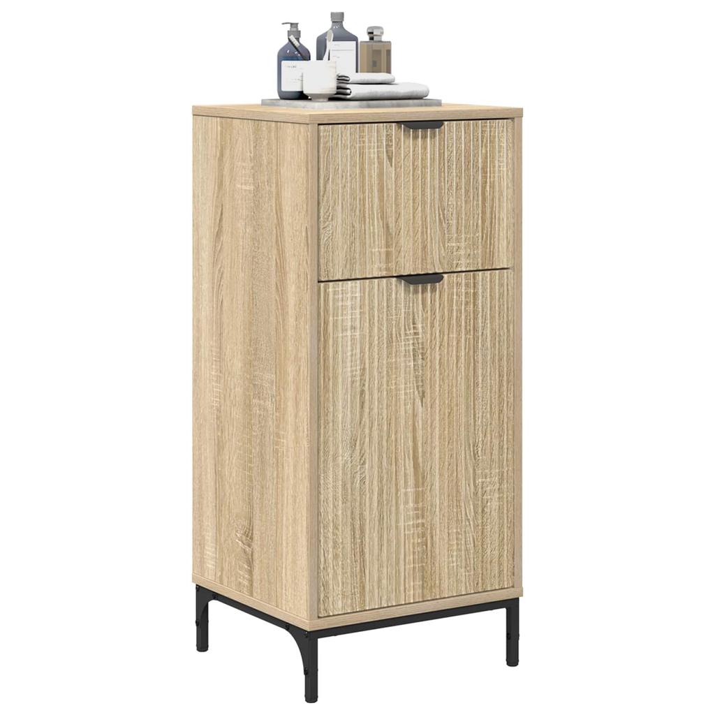 Bathroom Cabinet Sonoma Oak 39.5 x 36 x 88 cm