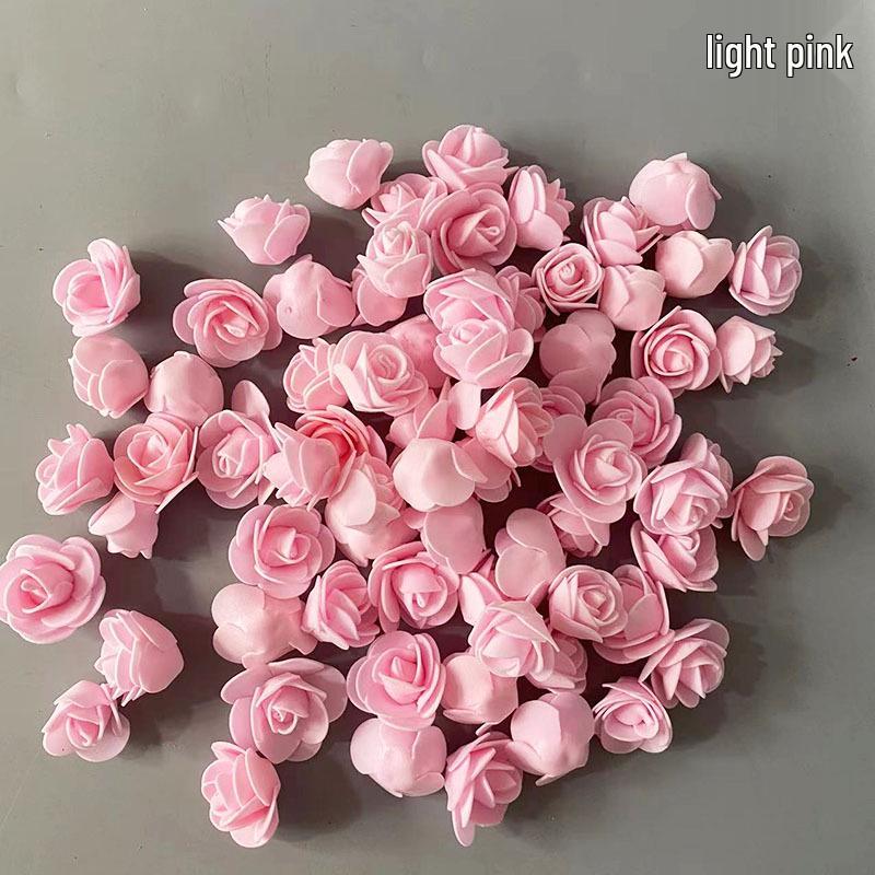 

3,5 см Розы из пенопласта ручной работы для декора - 500 маленьких искусственных головок цветов