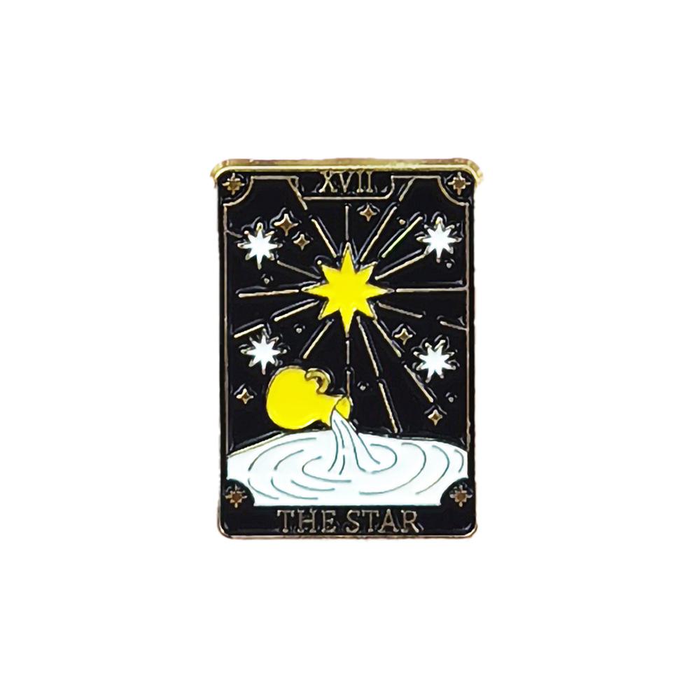 Card Series Brooch Pin for Backpack Decoration