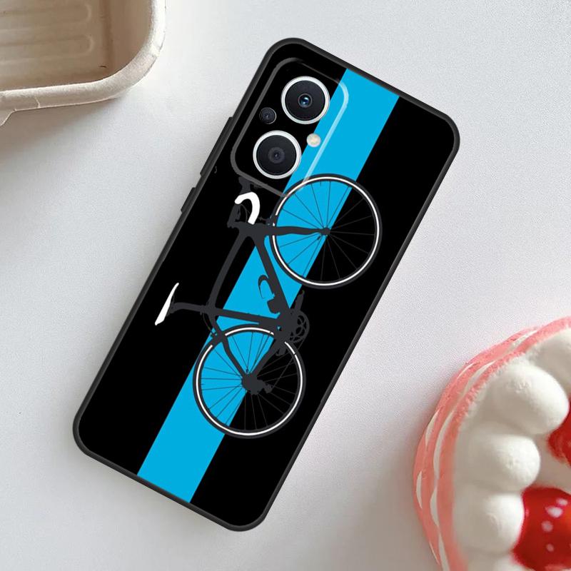 Bike Bicycle Cycling Case For OPPO Reno 11 F 10 Pro 4Z 5Z 8T 4 5 6 7 8 Lite OPPO Find X6 Pro X2 X3 X5 Lite Cover