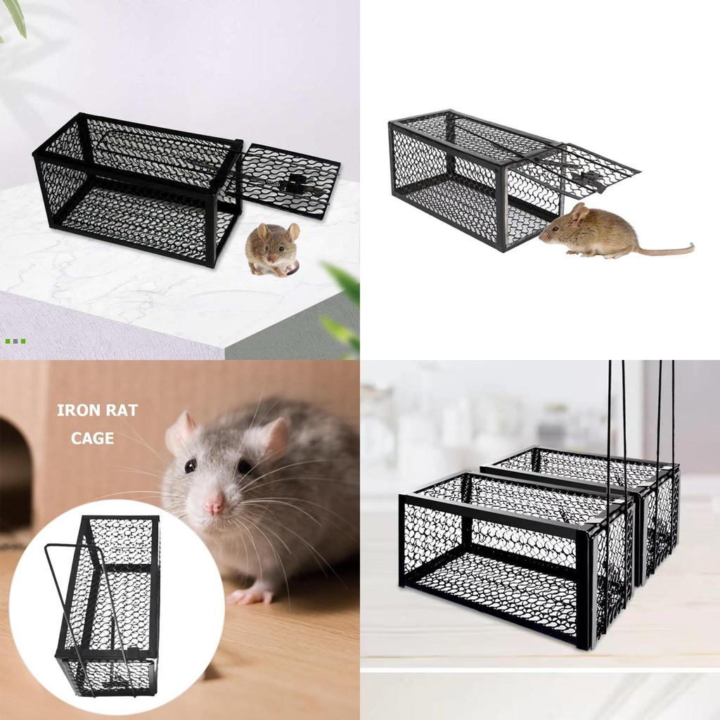Automatic Iron Rat Mouse Trap Control Catcher Non-toxic And High Sensitive Structure For Safe Pest Control