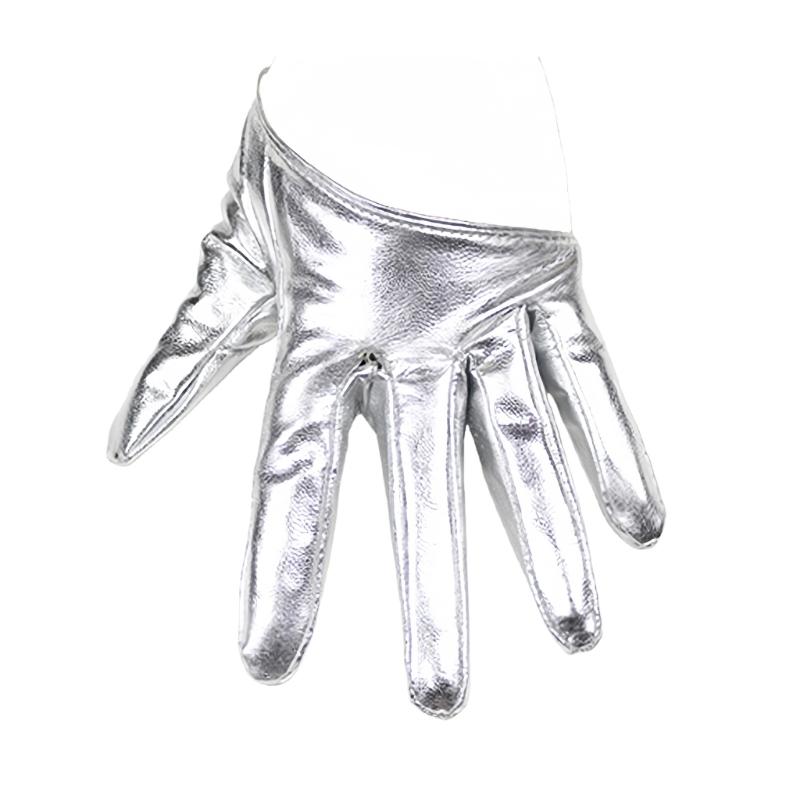 Elegante rückenfreie Halbfinger-Handschuhe aus Kunstleder für Damen Atmungsaktiv Leichtgewicht Für Abendveranstaltung und Tanz