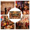 Black Gold New Year Backdrop Banner 2026 Happy New Year Christmas Party Background Decoration Gifts New Year Party Supplies