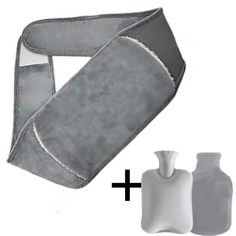 Set Protector Călduros Talie și Abdomen – Sticlă cu Apă Fierbinte Piese Three-Piece Încălzitor de Iarnă
