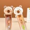 7pcs Capybara Stationery Set, Ruler & Correction Tape & Glue Tape & Eraser & Sticky Notes Value Pack, Student Reward Gift