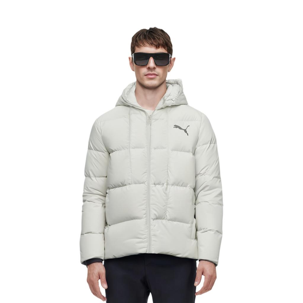 PUMA Essentials Down Jacket 'White Grey' Men's 585534-05