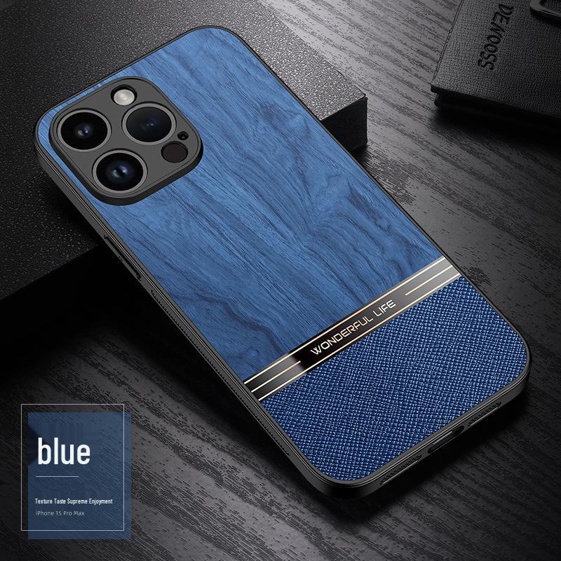iPhone 17 Pro Max Case, Wood Grain, Full Coverage, Skin-Friendly, Simple, Durable