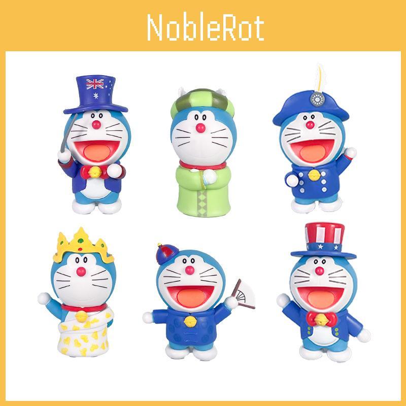Doraemon Pvc Model Pack With Assembly For Office Desk Decor And Gift Giving