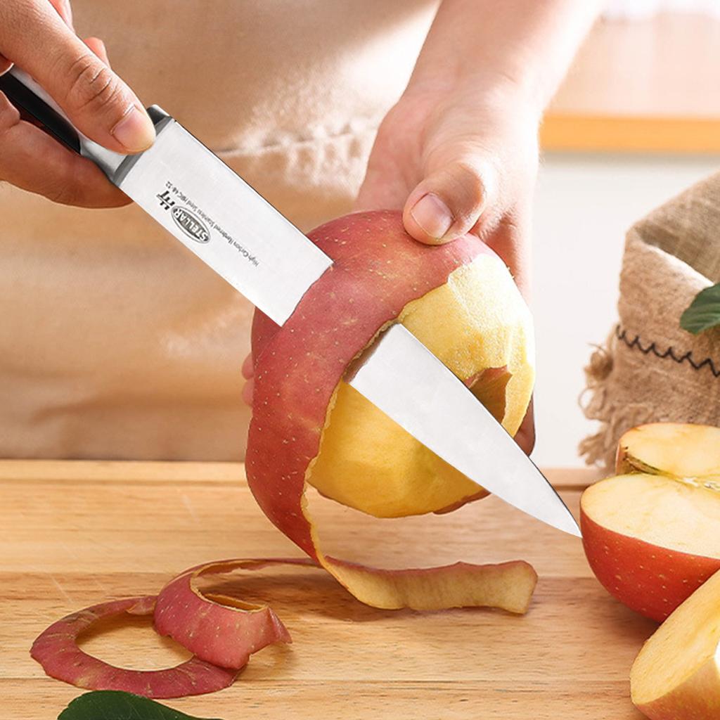 Sharp Stainless Steel Fruit Knife Chef Knife Cheese Slicing Knife Kitchen Tool