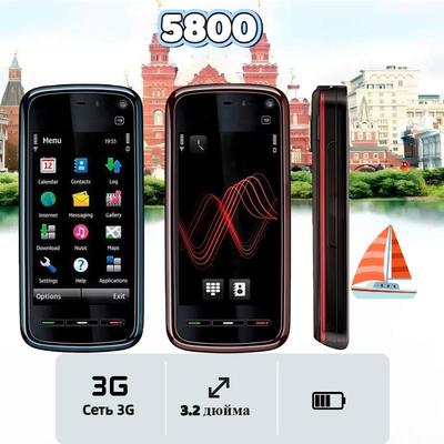 3G Unicom Candybar Non-Smartphone with Touchscreen and Keypad for Elderly and Students