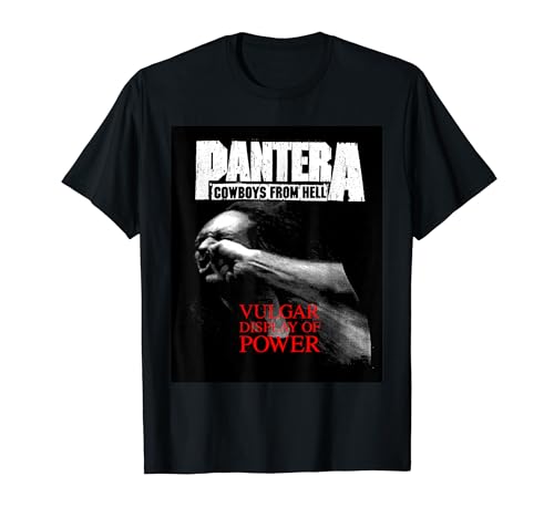 Официальная футболка Pantera Vulgar Power Display