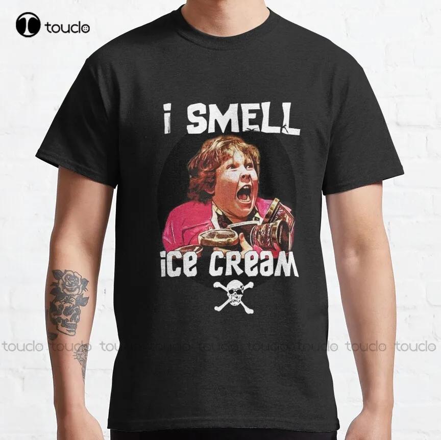 I Smell Ice Cream Chunk Goonies Classic Tshirt Unisexs Short Sleeveshirt Tee T Shirts Digital Printingbreathable Cotton Retro