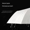 MAYDU M3035 Semi-Automatic UV Protection Folding Umbrella