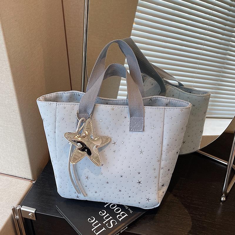 Underarm Tote Bag with Pleated Design, Stylish for Daily Commuting, Handbag Made of Fabric
