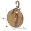 Outdoor Hiking Hunting Accessories Waist Bag Mini EDC Tool Pouch Keychain Zipper Holder Earphone Key Wallet Coin Purses