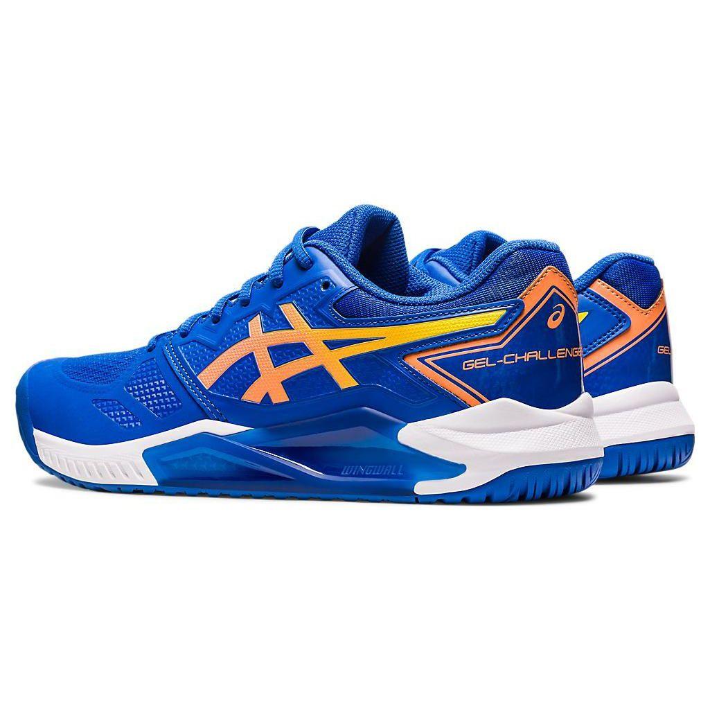 Мужские кроссовки ASICS Gel Challenger 13 Novak Pack Blue Tuna-Blue Sun-Peach — фото 4