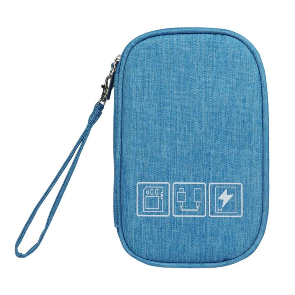 Travel Cable Organizer Pouch Electronic Accessories Carry Case Portable Waterproof Storage Bag For Cord, Charger, Phone Earphone