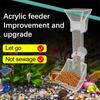 1Pcs Fish Shrimp Fish Tank Feeding Tube Transparent Fish Shrimp Feeder Durable Aquarium Feeder